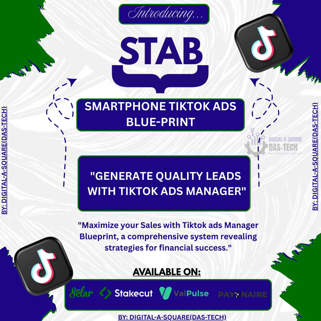 SMARTPHONE TIKTOK ADS BLUE-PRINT (STAB)